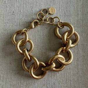 Stella & Dot Jackie Link Bracelet gold